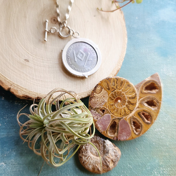 Astrology Coin Pendant/ Zodiac Coin