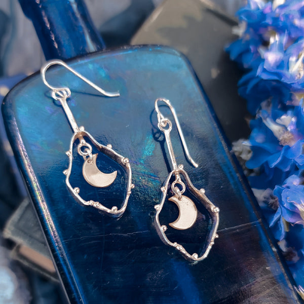 ASTRAL COLLECTION// Two Tone Abstract Galaxy Dangle