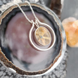 Sunburst Halo Necklace